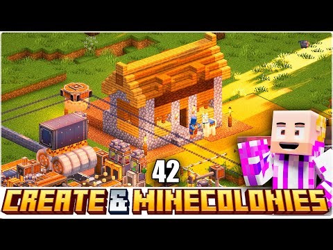 Minecolony Builder and Infinite Lava Create | Episode 42