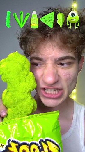 Extreme Giant Green's Spicy Challenge #fyp #viral #spicy #challenge | food challenge