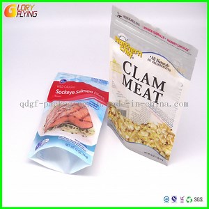 [Hot Item] Frozen Food/Seafood Packaging Zipper Bag/Plastic Bag with Zip Lock Price Factory