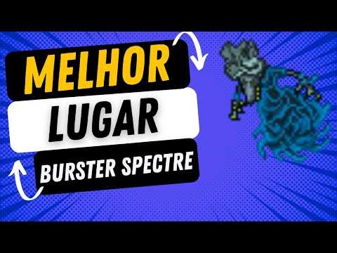 Melhor Lugar Pra Caçar Burster Spectre Tibia Hunt TASK e Bestiary