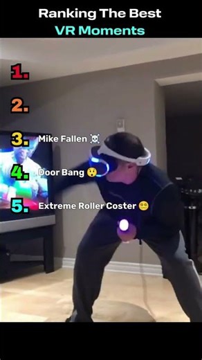 These VR Reactions Are Unhinged 💀 #vr #gaming #shorts