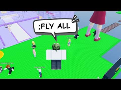 Having Fun With HD ADMIN on Roblox