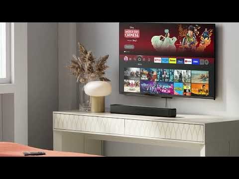 Amazon Fire TV Soundbar Review : Compact Soundbar with DTS Virtual X , Dolby Audio & Bluetooth