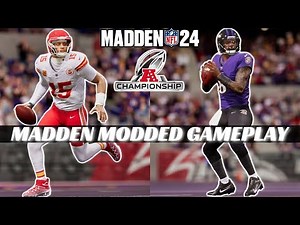 Madden 24 Start Today Mod: Ravens vs 49ers AFC Championship Game