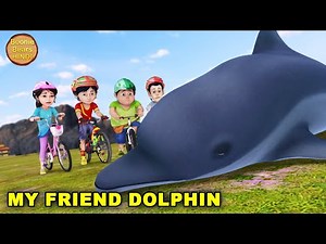 My Friend Dolphin | Shiva Ep 18 | Shiva Action Story | New Animated Story | Boonie Bears Hindi