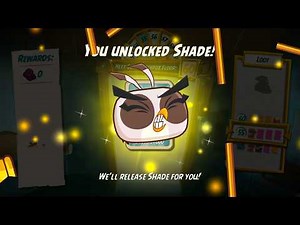 NEW Bird SHADE Unlock Event! Angry Birds 2 AB2 Shade Gameplay