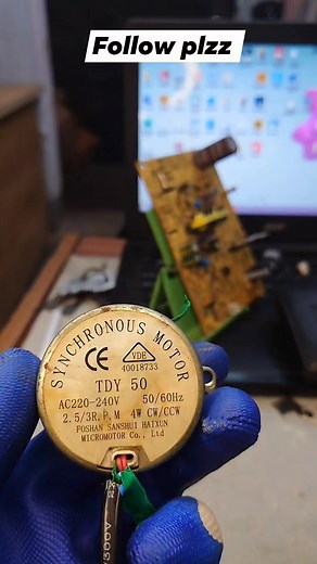 Synchronous Motor Experiment | electronics project. #motor #dcmotor #electronics #project | Electronic circuit project