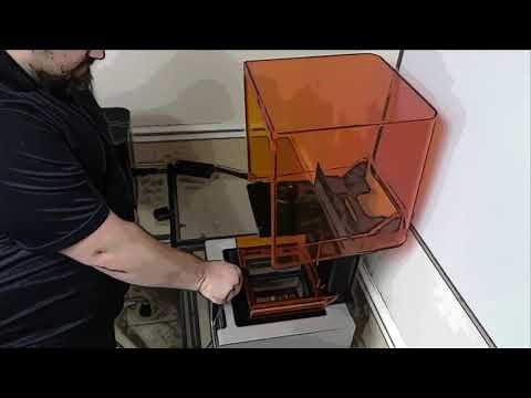 Changing Resin & Tank on Formlabs Form2 3D printer