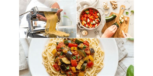 Make Angel Hair Pasta With Ratatouille - Pasta Making Cooking Class in Denver | Classpop!™