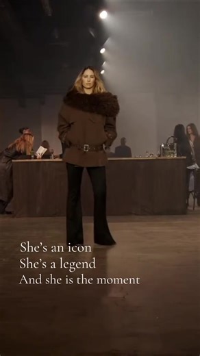Mathilde Gøhler walking the Gestuz show AW26