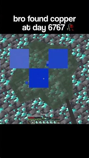 Minecraft Copper Ore Moment