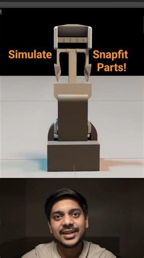 Making snap-fit parts in Isaac Sim!