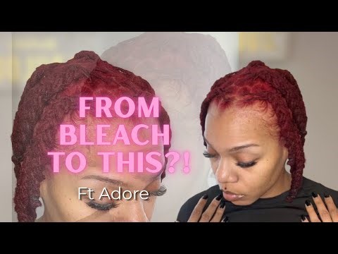 2 Minute Hair Transformation | Bleach + Adore Color