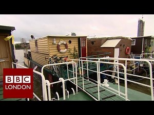 Living on a Thames houseboat - BBC London