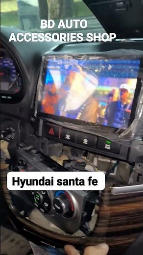 Hyundai santa fe android headunit installation