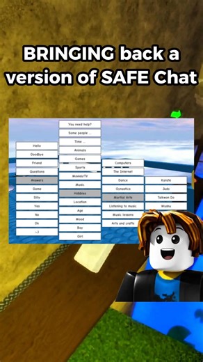 Roblox is bringing back SAFE Chat!🤯😍 #roblox #rblx #robloxrant #relatable