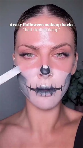 6 very easy steps Halloween #makeup #hacks #tips
