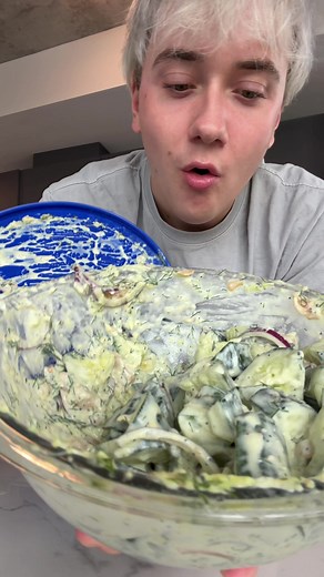 Lox Bagel Cucumber Salad Recipe