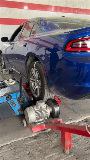 Mechanics Corner | Wheel balancing of Dodge charger | Instagram