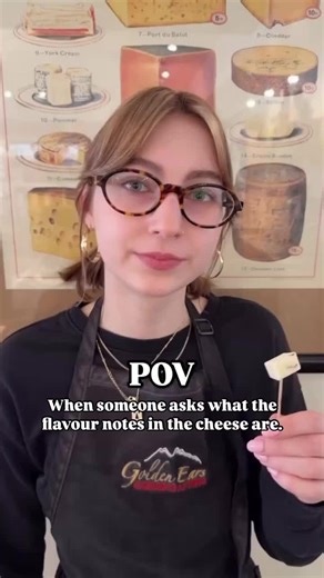 🧀 Got questions about cheese? We’ve got answers (and opinions).Ask us about tasting notes, pairings, or our personal faves—we love talking cheese. Whether you’re looking for something bold, buttery, nutty, or funky, we’re here to help you find your perfect match. 🧡#LetsTalkCheese #CheeseExperts #GoldenEarsCheese #cheeselovers #cheeseplease