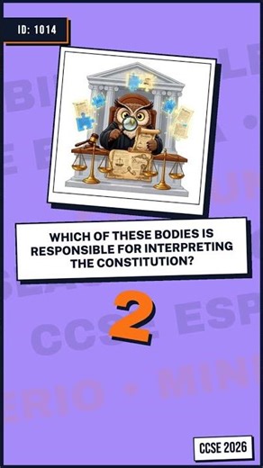 Who Interprets the Spanish Constitution? 🇪🇸 CCSE 2026