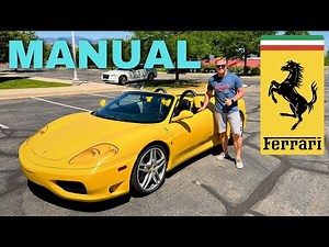 Ferrari 360 Modena Spyder MANUAL - Dream Car | Review