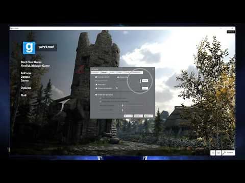 How To Change Mouse Sensitivity In Garry's Mod