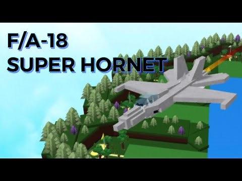 [TUTORIAL] How to Build a F/A-18 Super Hornet in Build a Boat for Treasure! BABFT