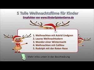 Weihnachtsfilme Top 5 für Kinder