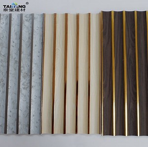[Hot Item] Fluted Wood Wall Panel Wood Vertical PS Paneling Outdoor