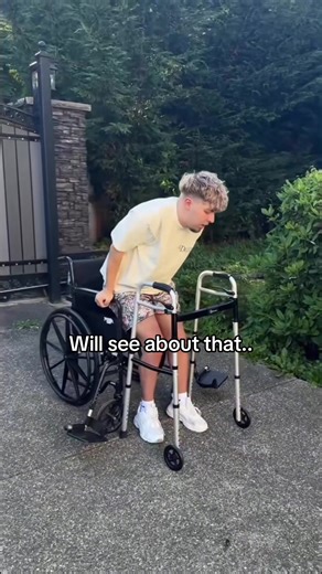 We”ll see about that..😤 #dannysrecovery #fyp | paralyzed ankle