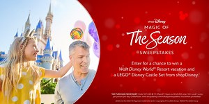 Enter the shopDisney Magic of the Season Sweepstakes for a chance to win a Disney World Vacation | Chip and Company