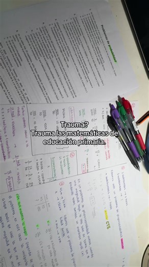 Trauma en la enseñanza de matemáticas en primaria