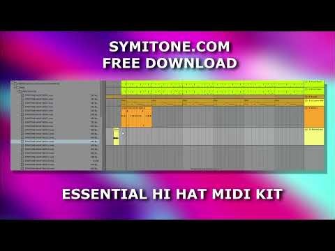[FREE] Trap MIDI Kit - Essential Hi Hat MIDI Pack by Symitone (Metro Boomin, TM88, BNYX Inspired)