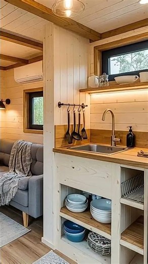 Tiny House, HUGE clever ideas. 💡