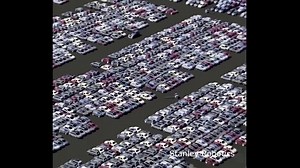 3.8K views · 32 reactions | This fully automated robot can park your car at airports and parking lots. #rEVolution | rEVoluti0n | Facebook