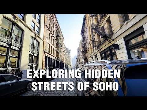 Exploring Hidden Streets of SoHo | NYC Vlog