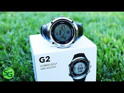 The Voice Caddie G2 Hybrid Golf GPS Watch Review!