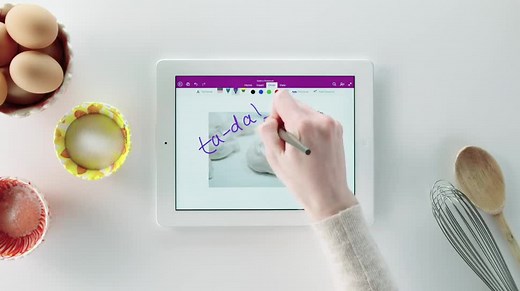 Handschriftliche Notizen und OCR in OneNote fürs iPad