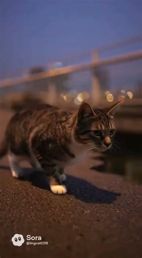 If you encounter a bottleneck, just jump.！！ #funny #cats #ai