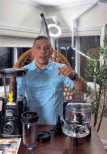 Ninja Detect Kitchen System Power Blender Food Processor Pro with 24-oz. To-Go Cup and BlendSense Technology - TB401 #blender #foodprocessor #ninjakitchen #tiktokshopcreatorpicks #TikTokShopStockUp