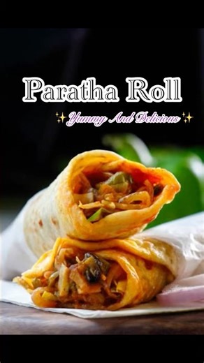 Paratha Roll Recipe | Easy and Fast 🫶🏻 #paratharollrecipe #viralvideo