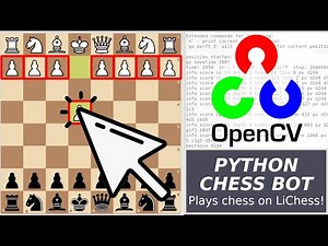 CHESS BOT interface to play on ANY WEBSITE using Python & OpenCV: working DEMO