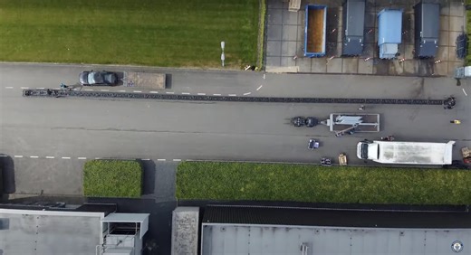 World Record For Longest Bicycle Set In The Netherlands (180 feet 11 inches)