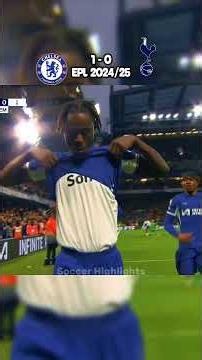 Chelsea vs Tottenham Hotspur 🔥 Highlights EPL 2024/25 #football #trending #highlights