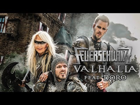 FEUERSCHWANZ - Valhalla (feat. Doro) (Official Video) | Napalm Records