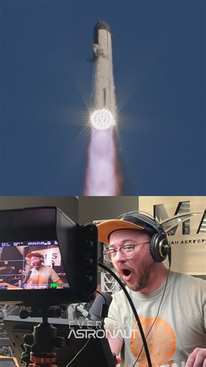 Everyday Astronaut on Instagram: "What it’s like to be 5 miles [8 km] from @SpaceX’s #Starship #Flight11. Thanks to the Everyday Astronaut and @considerthecosmos teams for making our coverage possible!!!"