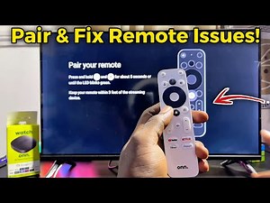 How To Pair Onn TV Box Remote Control | Fix Remote Not Working Problem