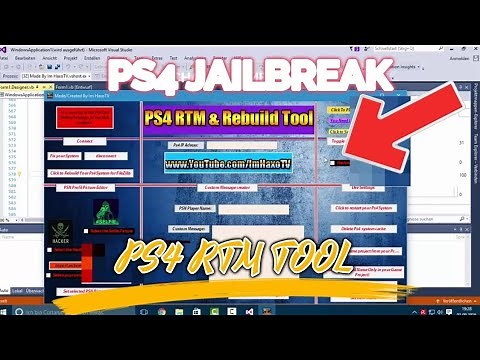 PS4 Modding Tool (RTM Tool) ALL VERSION! | NO JAILBREAK | Online/Offline + Download Free Tutorial