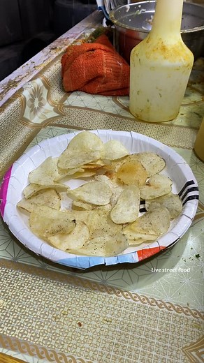 Chips Chaat | Live Street Food